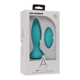 Doc Johnson - Silikonowy korek analny z pilotem zdalnego sterowania Vibe Doc Johnson