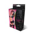 Magic Silk - Biustonosz trójkątny i komplet fig Cheeky - LXL Magic Silk