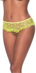 Magic Silk - Hipster ze spódniczką i otwartym krokiem - LXL Magic Silk