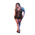 Magic Silk - Komplet koszula nocna i stringi - plus size Magic Silk