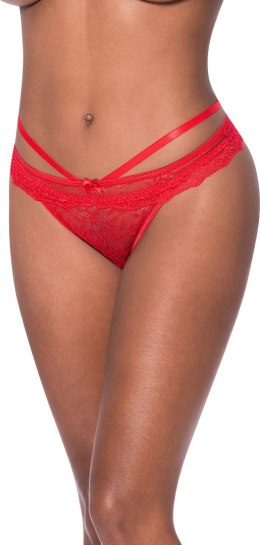 Magic Silk - Majtki na paskach z wycięciem LXL Magic Silk