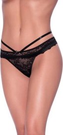 Magic Silk - Majtki na paskach z wycięciem - LXL Magic Silk