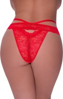 Magic Silk - Majtki na paskach z wycięciem - plus size Magic Silk