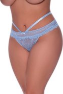 Magic Silk - Majtki na paskach z wycięciem - plus size Magic Silk