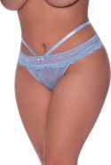 Magic Silk - Majtki na paskach z wycięciem - plus size Magic Silk