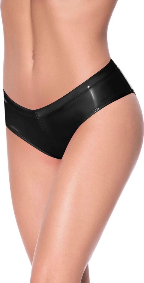 Magic Silk - Szorty z niskim stanem i rozcięciem w kroku - LXL Magic Silk