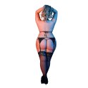 Magic Silk - Zestaw podwiązki + stringi + biustonosz - plus size Magic Silk