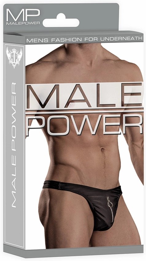 Stringi z suwakiem - S/M Male Power Male Power Stringi z suwakiem - S/M Male Power Male Power
