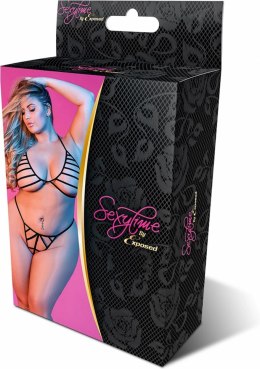 Magic Silk - Komplet biustonosz + stringi - plus size Magic Silk
