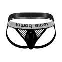 Majtki z kieszenią i otwartym tyłem Jock SM Male Power Male Power