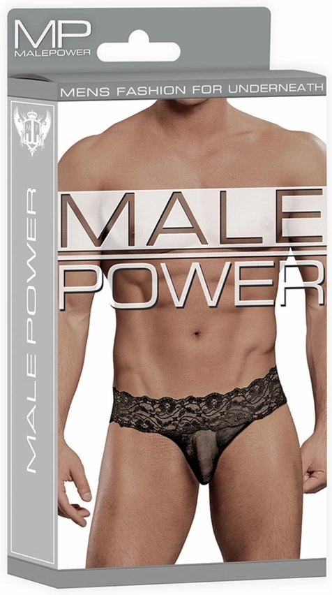 Stringi z ozdobnym wykończeniem SM Male Power Male Power Stringi z ozdobnym wykończeniem SM Male Power Male Power