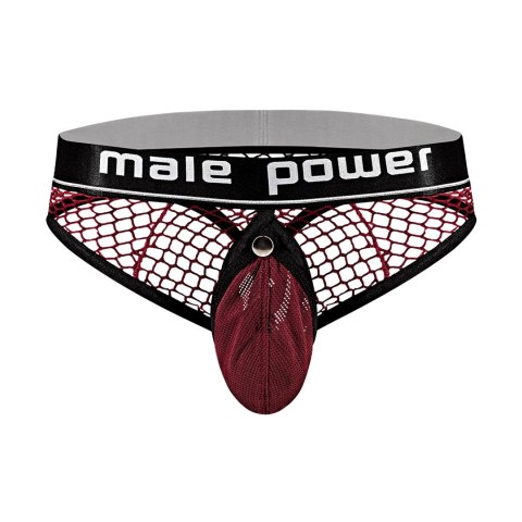 Stringi z siatki z kieszenią SM Male Power Male Power Stringi z siatki z kieszenią SM Male Power Male Power
