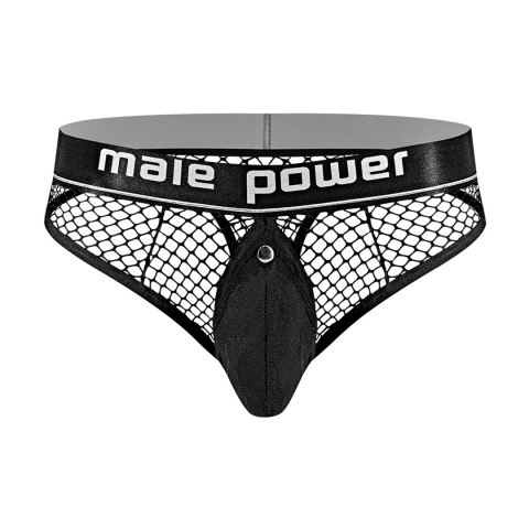 Stringi z siatki z kieszenią SM Male Power Male Power Stringi z siatki z kieszenią SM Male Power Male Power