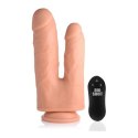 Curve Toys - Podwójne, silikonowe dildo do podwójnej penetracji - 20,5 cm Curve Toys
