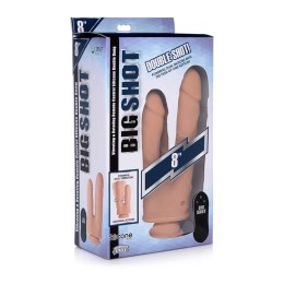 Curve Toys - Podwójne, silikonowe dildo do podwójnej penetracji - 20,5 cm Curve Toys