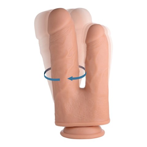 Curve Toys - Podwójne, silikonowe dildo do podwójnej penetracji - 20,5 cm Curve Toys Curve Toys - Podwójne, silikonowe dildo do podwójnej penetracji - 20,5 cm Curve Toys