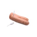 Curve Toys - Podwójne, silikonowe dildo do podwójnej penetracji - 20,5 cm Curve Toys