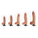 Curve Toys - Wibrujący penis z kulkami - 23 cm Curve Toys