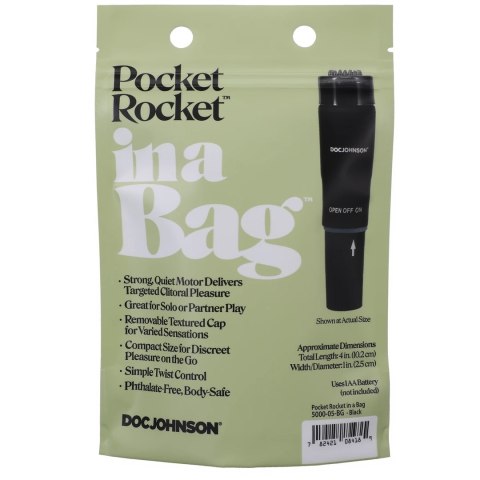 Doc Johnson - Wibrator mini pocisk Pocket Doc Johnson Doc Johnson - Wibrator mini pocisk Pocket Doc Johnson