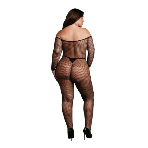Le desir - Bodystocking z otwartym kroczem XL - 4XL Le Désir by Shots Le desir - Bodystocking z otwartym kroczem XL - 4XL Le Désir by Shots