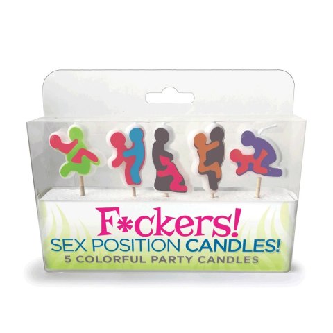 Little Genie - F*Ckers! Świece do pozycji seksualnych Little Genie Productions Little Genie - F*Ckers! Świece do pozycji seksualnych Little Genie Productions