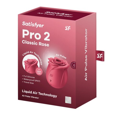 Satisfyer - Pulsacyjny wibrator klasyczna róża Pro 2 Satisfyer Satisfyer - Pulsacyjny wibrator klasyczna róża Pro 2 Satisfyer