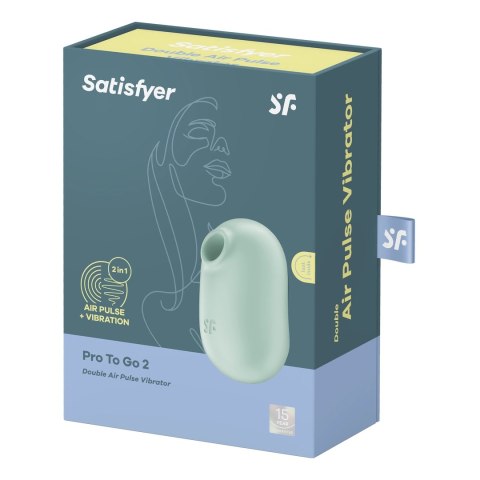 Satisfyer - Wibrator pulsacyjny Pro to Go 2 Satisfyer Satisfyer - Wibrator pulsacyjny Pro to Go 2 Satisfyer