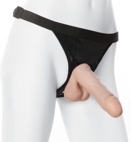 Doc Johnson - Realistyczne dildo z uprzężą 18 cm Doc Johnson