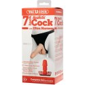 Doc Johnson - Realistyczne dildo z uprzężą 18 cm Doc Johnson