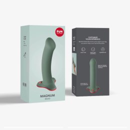 Fun Factory - Silikonowe Dildo Magnum 18,3 cm Oliwkowe Fun Factory