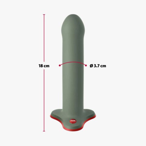 Fun Factory - Silikonowe Dildo Magnum 18,3 cm Oliwkowe Fun Factory Fun Factory - Silikonowe Dildo Magnum 18,3 cm Oliwkowe Fun Factory