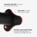 Fun Factory - Silikonowe Zakrzywione Dildo The Boss Czarne Fun Factory