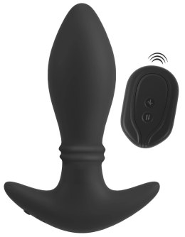 Anos - Wibrujący Korek Analny RC Moving Rings Butt Plug You2Toys