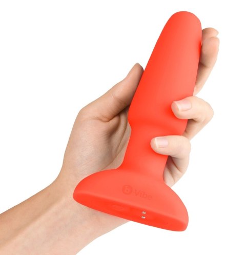 B-Vibe - Korek Analny Z Wibracjami I Pilotem Rimming 2 Pomarańczowy B-Vibe B-Vibe - Korek Analny Z Wibracjami I Pilotem Rimming 2 Pomarańczowy B-Vibe