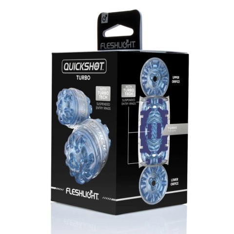 Fleshlight - Kieszonkowy masturbator Turbo Blue ice Fleshlight Fleshlight - Kieszonkowy masturbator Turbo Blue ice Fleshlight