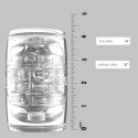 Fleshlight Toys - Przezroczysty Masturbator Ręczny Z Otworem Pochwy Lub Odbytu Fleshlight