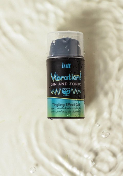 INTT - Żel Wibracyjny Z Efektem Mrowienia Gin z Toniciem 15 ml Intt INTT - Żel Wibracyjny Z Efektem Mrowienia Gin z Toniciem 15 ml Intt