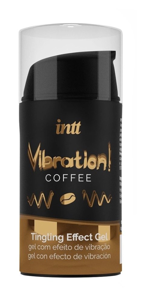 INTT - Żel Wibracyjny Z Efektem Mrowienia Kawowy 15 ml Intt INTT - Żel Wibracyjny Z Efektem Mrowienia Kawowy 15 ml Intt