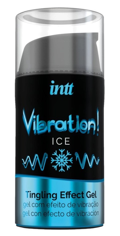 INTT - Żel Wibracyjny Z Efektem Mrowienia Lodowy 15 ml Intt INTT - Żel Wibracyjny Z Efektem Mrowienia Lodowy 15 ml Intt