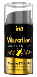 INTT - Żel Wibracyjny Z Efektem Mrowienia Vodka Energetyk 15 ml Intt