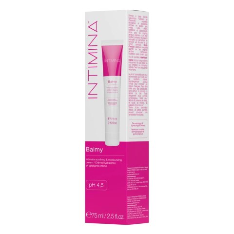 Intimina - Krem Do Okolic Intymnych Łagodząco-Nawilżający Balmy 75 ml Intimina Intimina - Krem Do Okolic Intymnych Łagodząco-Nawilżający Balmy 75 ml Intimina