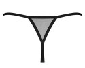 Obsessive - Seksowne Stringi Bez Krocza Z Różowym Paseczkiem Novenes XL/2XL Obsessive