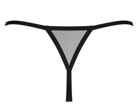 Obsessive - Seksowne Stringi Bez Krocza Z Różowym Paseczkiem Novenes XL/2XL Obsessive Obsessive - Seksowne Stringi Bez Krocza Z Różowym Paseczkiem Novenes XL/2XL Obsessive