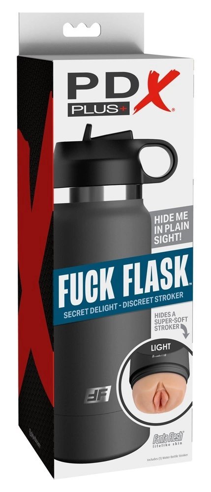 PDX Plus - Dyskretny Masturbator Jak Butelka Do Picia FuckFlask Secret Delight L PDX Plus
