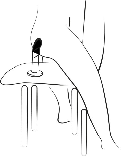 ROMP - Eleganckie Faliste Dildo Dwukolorowe Dizi ROMP ROMP - Eleganckie Faliste Dildo Dwukolorowe Dizi ROMP