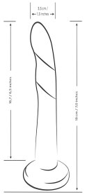 ROMP - Eleganckie Faliste Dildo Dwukolorowe Dizi ROMP