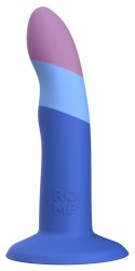 ROMP - Eleganckie Faliste Dildo Dwukolorowe Piccolo ROMP