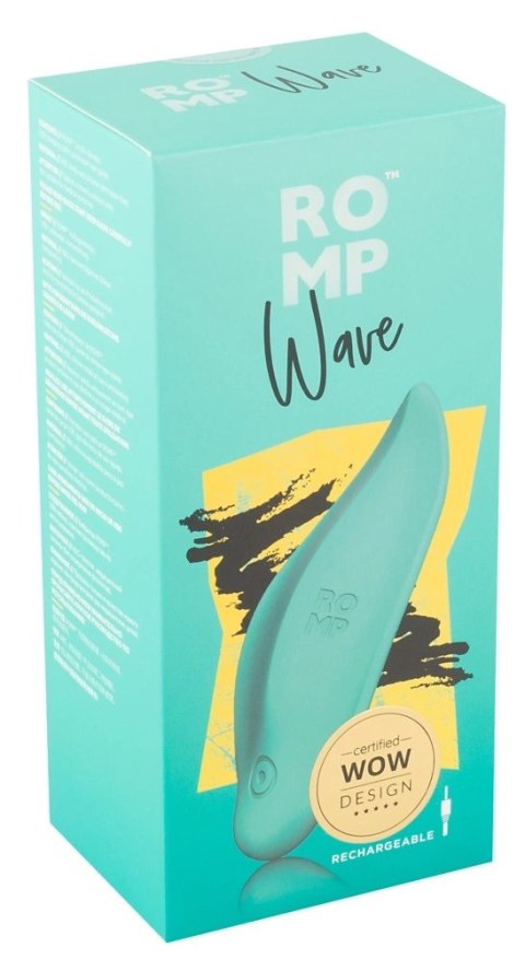 ROMP - Smukły Wibrator Łechtaczki Zielony Wave ROMP ROMP - Smukły Wibrator Łechtaczki Zielony Wave ROMP