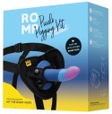 ROMP - Zestaw Dildo Dwukolorowe Z Uprzężą Strap-On Piccolo Pegging Kit ROMP