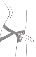ROMP - Zestaw Dildo Dwukolorowe Z Uprzężą Strap-On Piccolo Pegging Kit ROMP